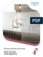 Pilkington Decorative Glass Range Brochure 12pp