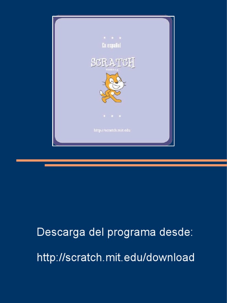 Tutorial de Scratch: Crear Animaciones | PDF | Scratch (lenguaje de ...