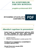 01curs IFRS 2013 Cafr Sit Financiare