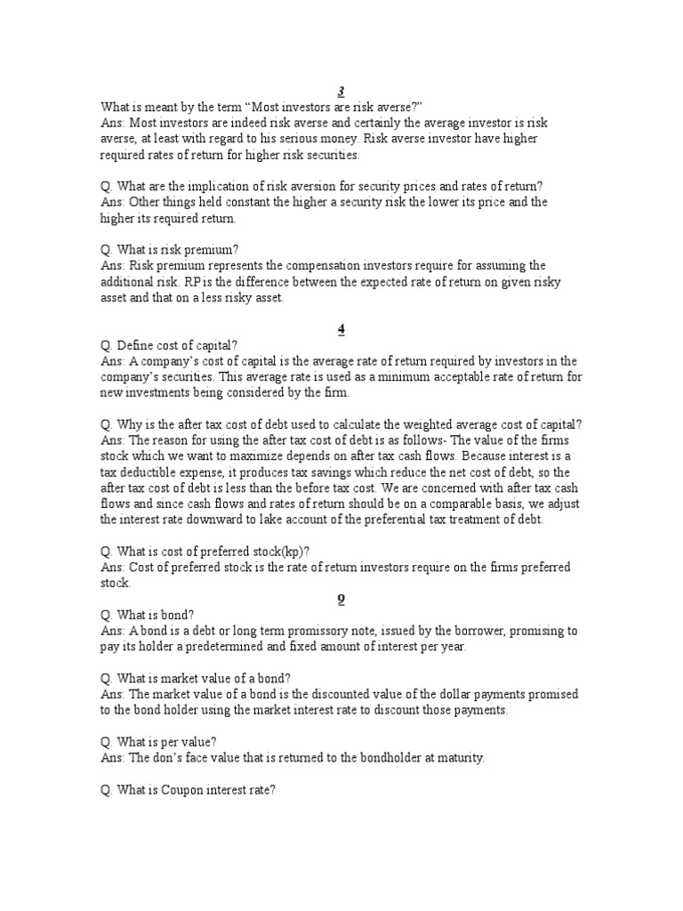Managerial finance test 06 picture