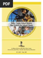 Download Delta County School District Has VISION for School Choice by Education Policy Center SN25602506 doc pdf