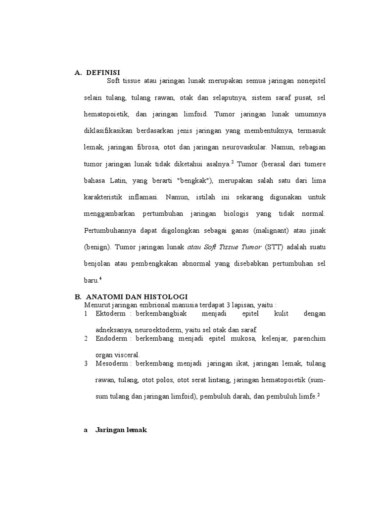 Lapsus Soft Tissue Tumor