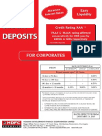 HDFC Smart Deposits Application Form for Corporates Contact Wealth Advisor Anandaraman @ 944-529-6519