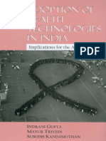 Adoption of Health Technologies in India - Implications For The AIDS Vaccine (Studies in Economic and Social Development, 2007)