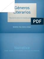 Generos Literarios