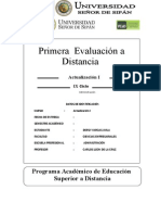 Evaluación A Distancia