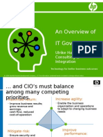 IT Governance Overview UCISA 11 09 2008
