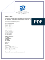 High School:: Daily Announcements Paris High School & Junior High February 12, 2015