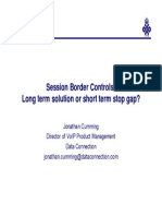 SIP Session Border Controls