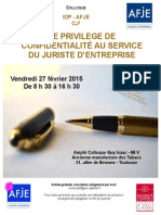 Invitation Colloque Tristan Carayon AFJE