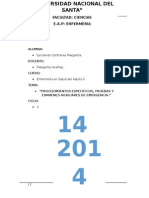 Procedimientos de enfermeria