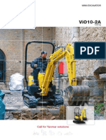 Compact Mini-Excavator for Confined Spaces