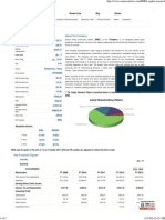 Fundamental Analysis-BHEL - Equity Research Report