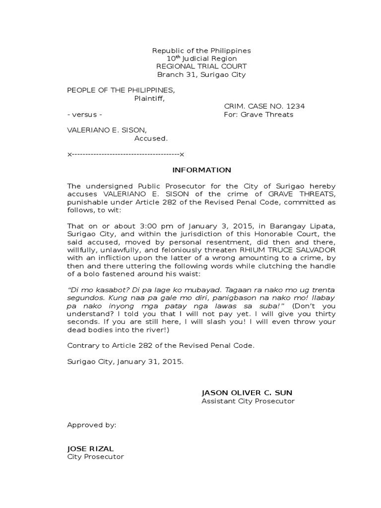 informationgravethreats.docx