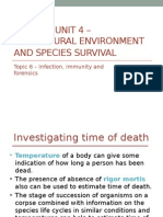 Biology Unit 4 - The Natural Environment and Species Survival