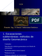 Excavaciones Subterraneas