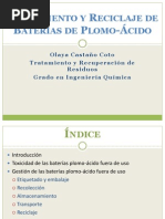 Download Tratamiento y Reciclaje de Bateras de Plomo-cidopdf by Olaya Castao Coto SN256050117 doc pdf