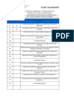 Plan Calendario 2