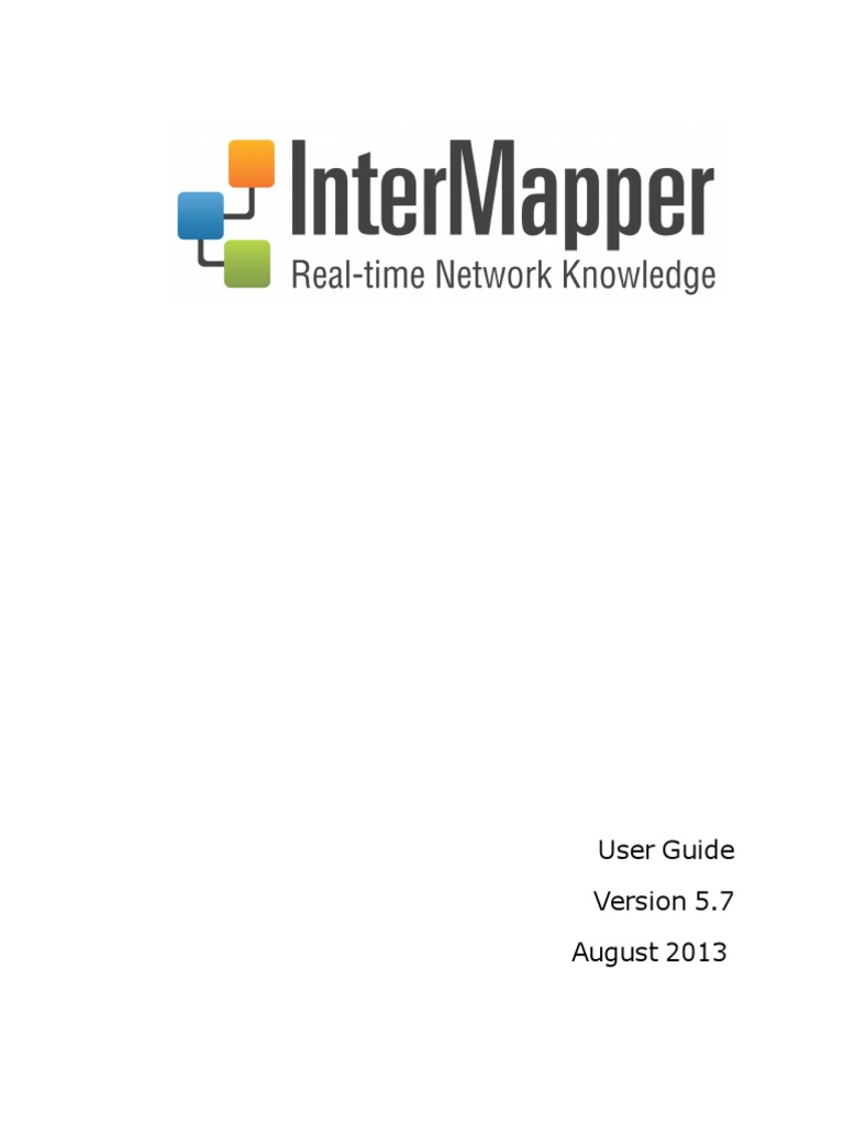 InterMapper User Guide PDF | PDF | Mac Os | Command Line Interface