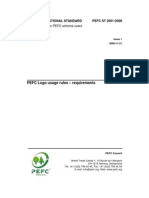 PEFC ST 2001:2008 - PEFC Logo Usage Rules - Requirements 