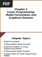 Linear Programming: Model Formulation and Graphical Solution