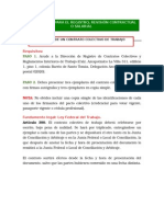 Datos Utiles Para El Registro, Revision Salarial o Contractual