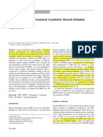 Purpura Henoch Schonlein en Pediatria