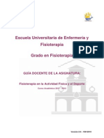 Guia de Fisioterapia en La Actividad Fisica y El Deporte