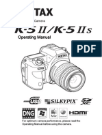 Pentax K-5 II Operating Manual (English)