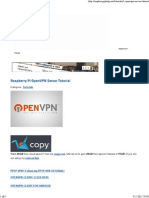 Download Raspberry Pi OpenVPN Server Tutorial by frox123 SN256082019 doc pdf