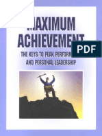 Maximum Achievement Workbook