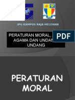 2-Peraturan Moral, Adat, Agama & Undang