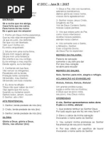 6Âº DTC â€“ Ano B 2015