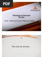 Psicologia Educacao Videoaula Revisao