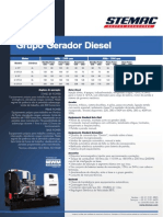 Lamina Comercial Diesel 50Hz PT MWM - Serie T