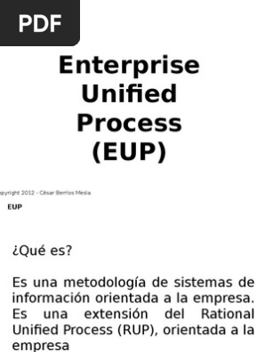 Proceso unificado
