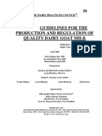 DPC059 Regulation Quality Goat Milk