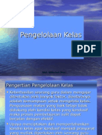 Pengertian Pengelolaan Kelas