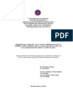 Rediseño de La Red de Voz y Datos Corporativa de La Empresa Mixta Petronado, S.A. Filial de Pdvsa para Las Localidades de Maturín y Campo Onado.