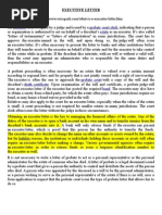 Executor-Letter Template Word Format | PDF | Will And Testament | Fiduciary