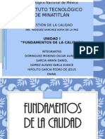 Fundamentos de La Calidad