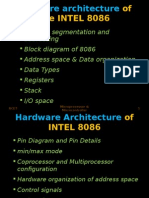 Software Architecture: of The INTEL 8086