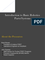 Introduction To Basic Robotics Parts Systems