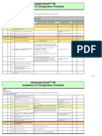 S3DInstall Checklist