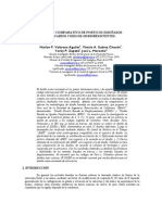 Analisis Comparativo de Porticos Diseñados