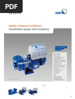 KSB Technical Datasheet | PDF | Pump | Mechanical Engineering
