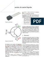 Transistor de Unión Bipolar