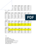 Arrangement Date 2014