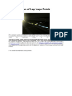 Determination of Lagrange Points