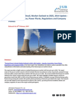 Thermal Power in Brazil, Market Outlook To 2025, 2014 Update - Capacity, Generation, Power Plants, Regulations and Company Profiles